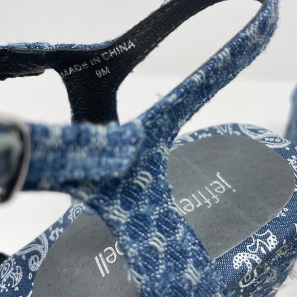 Brand new Jeffrey Campbell denim platform size 9 - Picture 6 of 6